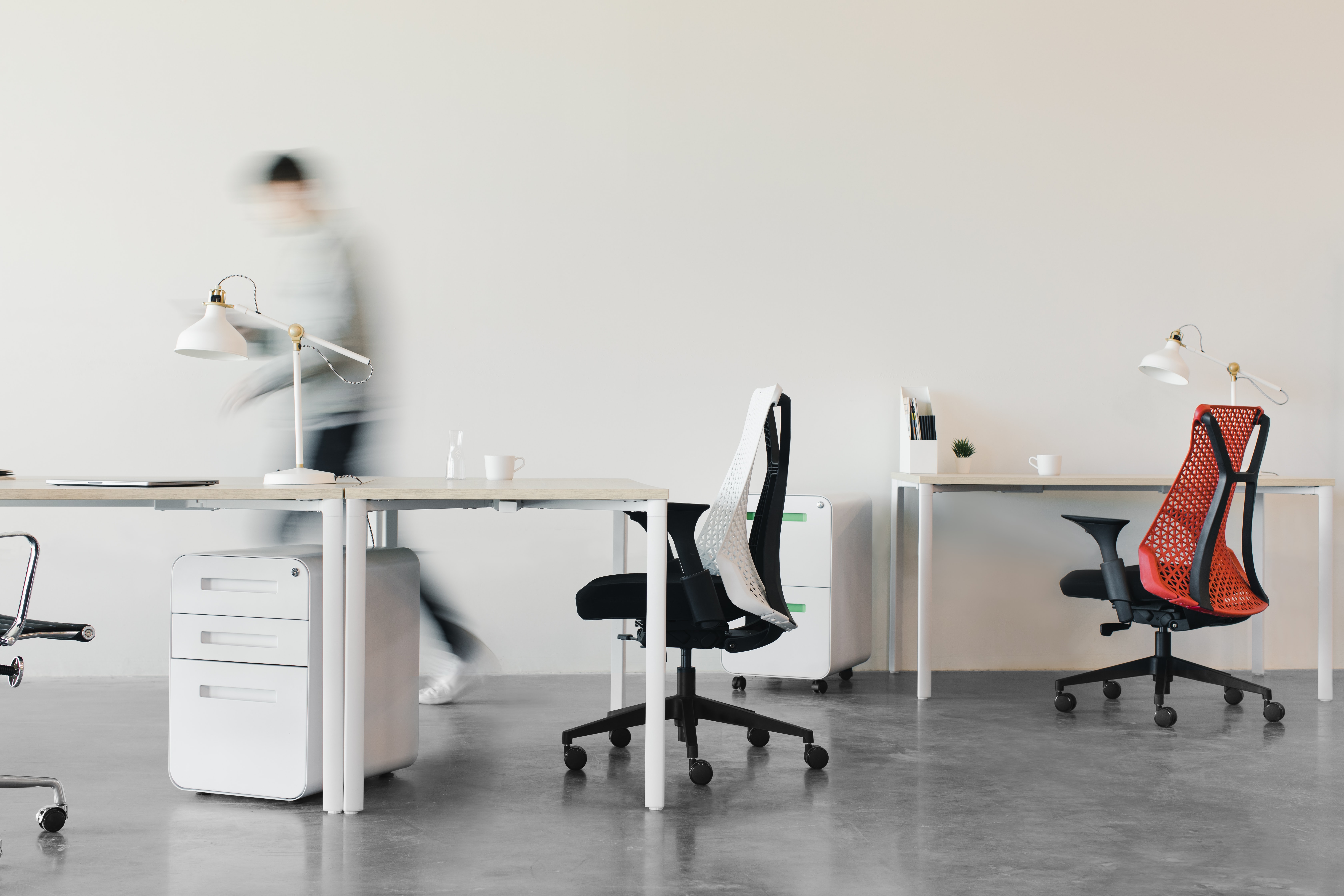 Empty working space